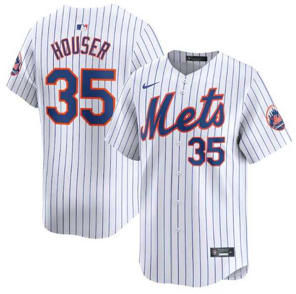 Men's New York Mets #35 Adrian Houser White 2024 Home Limited Stitched Baseball Jersey Dzhi,We sell and wholesale Men's New York Mets #35 Adrian Houser White 2024 Home Limited Stitched Baseball Jersey Dzhi on line form chian!